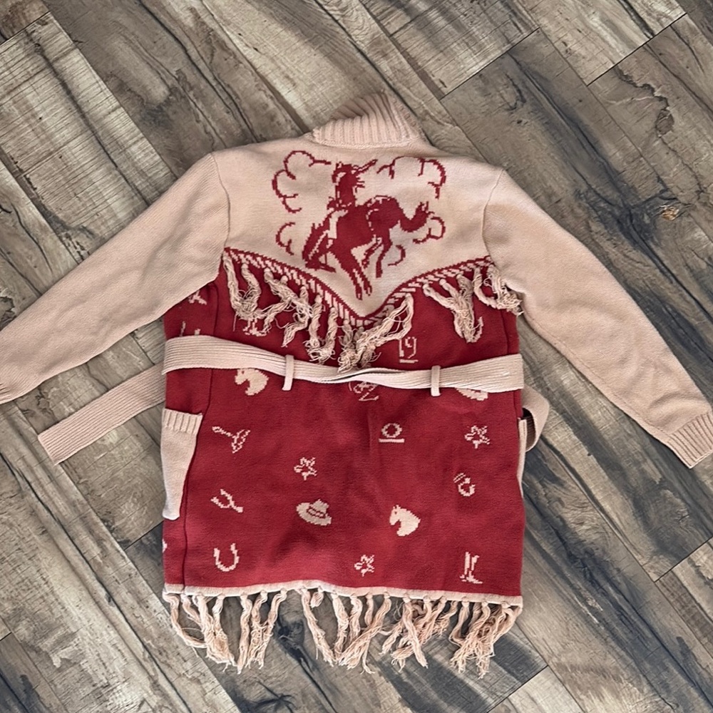 Idyllwind Fringe Western cardigan XS
